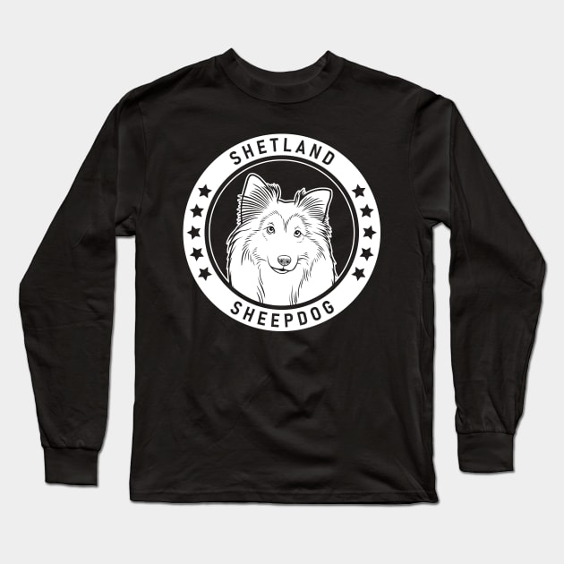 Shetland Sheepdog Fan Gift Long Sleeve T-Shirt by millersye
